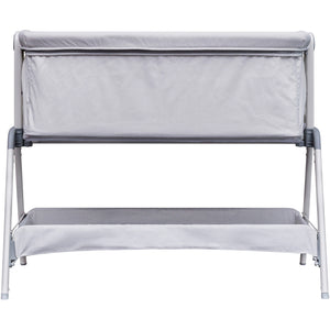 KV Snoozie Bedside Crib Grey