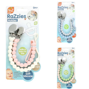 Pacifier holder soft silicone 0+