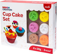Load image into Gallery viewer, Moon Dough Creation Cup Cake Set 6*28g 3yrs+
