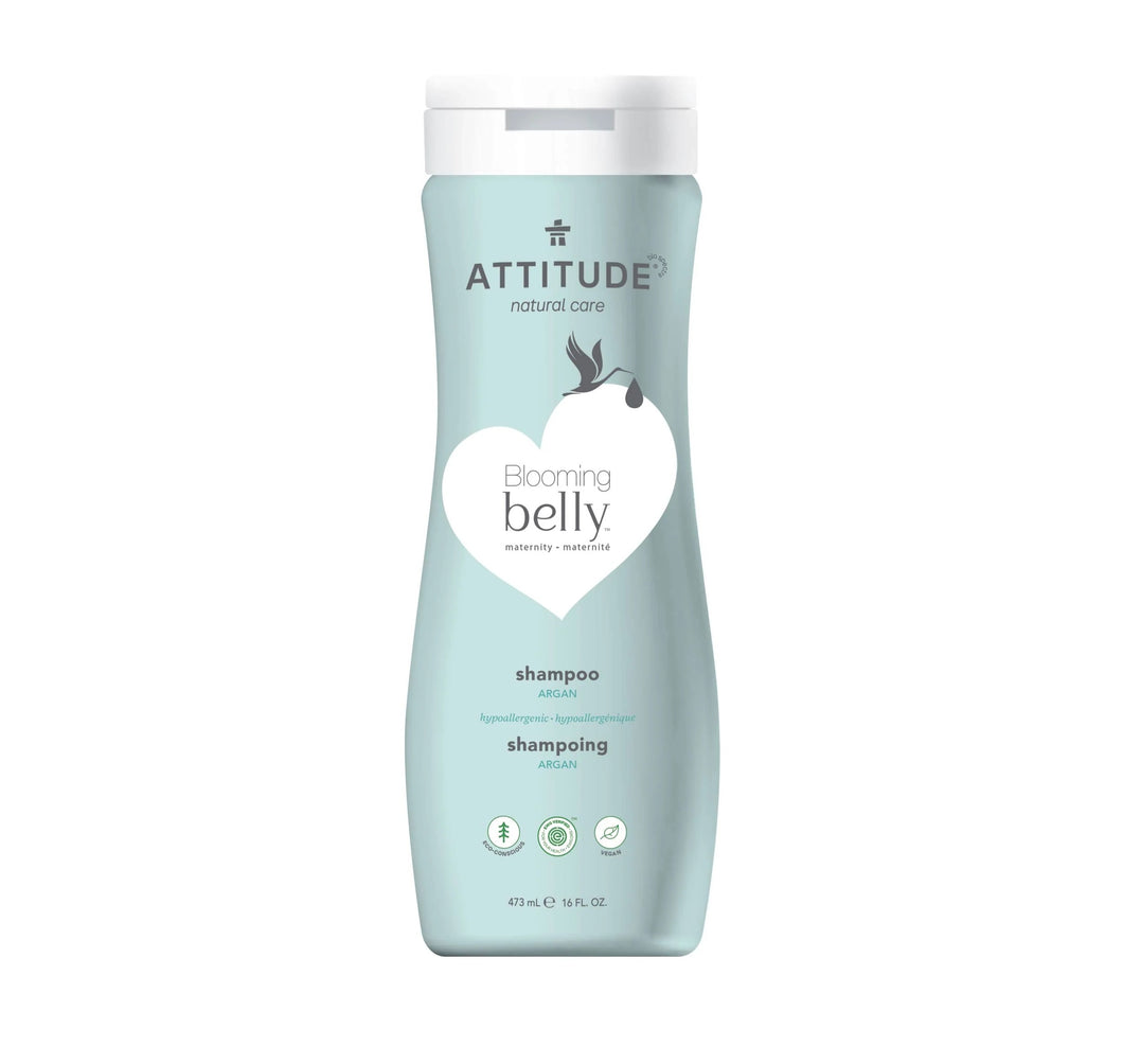 ATTITUDE Blooming Belly Maternity Nat Shampoo-Argan, 473 ml