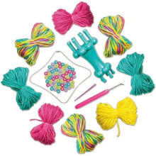 Load image into Gallery viewer, Galt French Knitting, Knit Headbands,Bracelet and a Necklace
