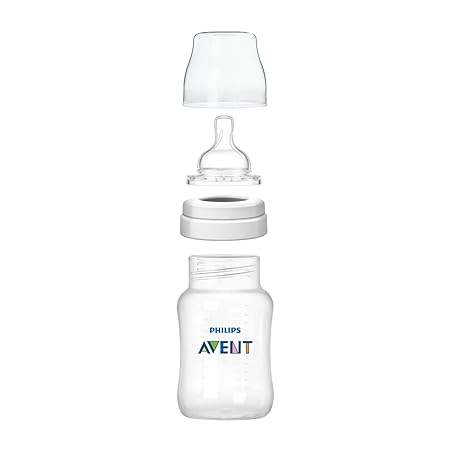 Philips AVENT Anti-Colic Baby Bottles Clear, 125ml