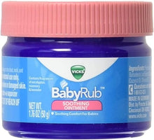 Load image into Gallery viewer, Vicks BabyRub, Soothing Chest Rub Ointment with Eucalyptus
