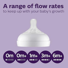 Load image into Gallery viewer, Philips AVENT Natural Response Baby Bottle Nipples All sizes 2 pcs
