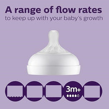 Load image into Gallery viewer, Philips AVENT Natural Response Baby Bottle Nipples All sizes 2 pcs
