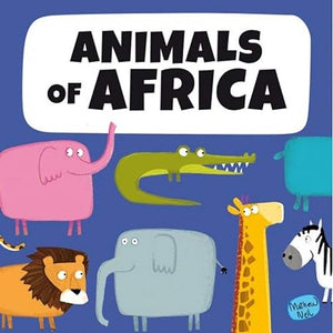 Sassi Book And Giant Puzzle Round Box Animals Of Africa