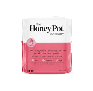 The Honey Pot Company  Herbal Postpartum Pads w/Wings
