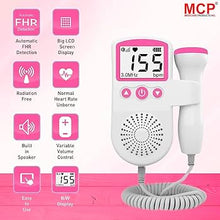 Load image into Gallery viewer, MCP Healthcare Fetal Doppler - Your Portable Companion for Pregnancy
