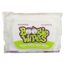 Load image into Gallery viewer, Baby Saline Wipes by Boogie for Face, Hand, Body &amp; Nose
