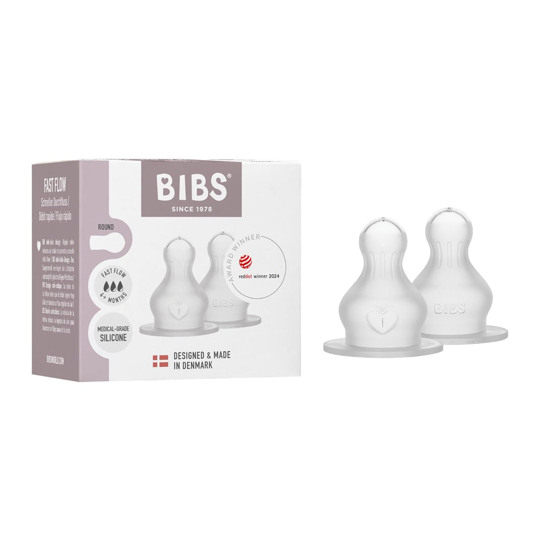Bibs Bottle Nipple 2 PACK