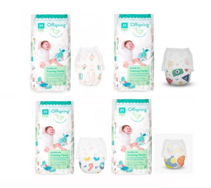 Offspring Training Diapers M Size -(Pants) 1 Pack (42pcs) 6-11kg