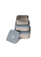 Load image into Gallery viewer, Citron- Stackable Stainless Steel Lunch Box set of 3 pcs
