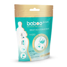 Load image into Gallery viewer, Baboo Breastmilk Storage Bags 250ml 25pcs
