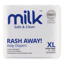 Load image into Gallery viewer, Milk Baby Diapers XL YOGA pant (15kg-22kg) 30 diapers
