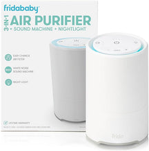 Load image into Gallery viewer, Frida Baby 3-in-1 Baby Sound Machine for Sleeping, Nightlight + Air Purifier
