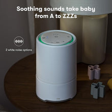 Load image into Gallery viewer, Frida Baby 3-in-1 Baby Sound Machine for Sleeping, Nightlight + Air Purifier
