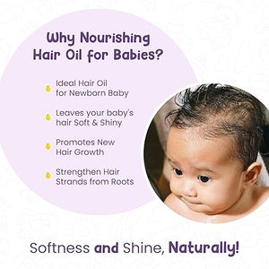 Ayurvedic Baby Hair Oil with 21 Ayurvedic herbs & oils-100ML