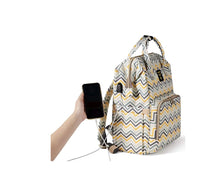 Load image into Gallery viewer, SUNVENO Diaper Bag with USB
