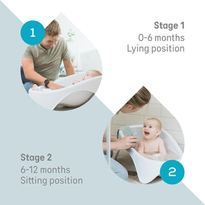Angelcare 2-in-1 Baby Bathtub 0-12 Months
