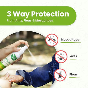 Mother Sparsh Natural Insect Repellent Spray For Babies With Camphor, Citronella & Lemongrass Oil 100ml