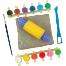 Load image into Gallery viewer, Galt First Pottery With Air Drying Clay,Ceramic Paints &amp; Tools
