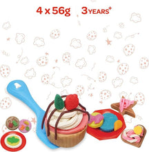 Load image into Gallery viewer, Moon Dough Creation Cookie Shop 4*56g 3yrs+
