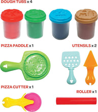 Load image into Gallery viewer, Moon Dough Creation Pizza Treat 4*56g 3yrs+
