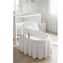 Load image into Gallery viewer, Kinder Valley Aura Moses Basket with White Opal Folding Stand
