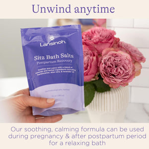 Lansinoh Sitz Bath Salts Postpartum Essentials