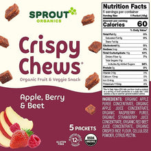 Load image into Gallery viewer, Sprout Organic Baby Food, Stage 4 Toddler Fruit Snacks

