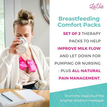 Load image into Gallery viewer, LaVie Breastfeeding Comfort Packs, 2 Packs, Hot and Cold Therapy
