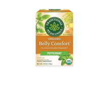 Load image into Gallery viewer, Traditional Medicinals Organic Belly Comfort Peppermint Digestive Tea
