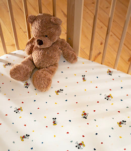 Stokke Mini / Sleepi Bed Fitted Sheet Mickey Celebratio