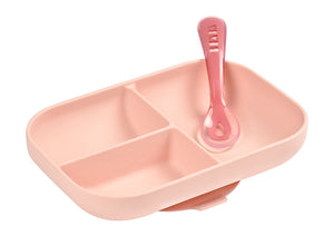 Beaba SILICONE MEAL SET WITH SUCTION
