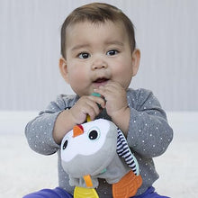 Load image into Gallery viewer, Infantino Cuddly Teether, Penguin 0m+
