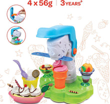 Load image into Gallery viewer, Moon Dough Creation Ice Cream Station 4*56g 3Yrs+
