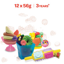 Load image into Gallery viewer, Moon Dough Creation Bakery Rolls 12*56g 3yrs+
