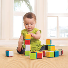 Load image into Gallery viewer, Infantino Press &amp; Stay Sensory Blocks 12m+
