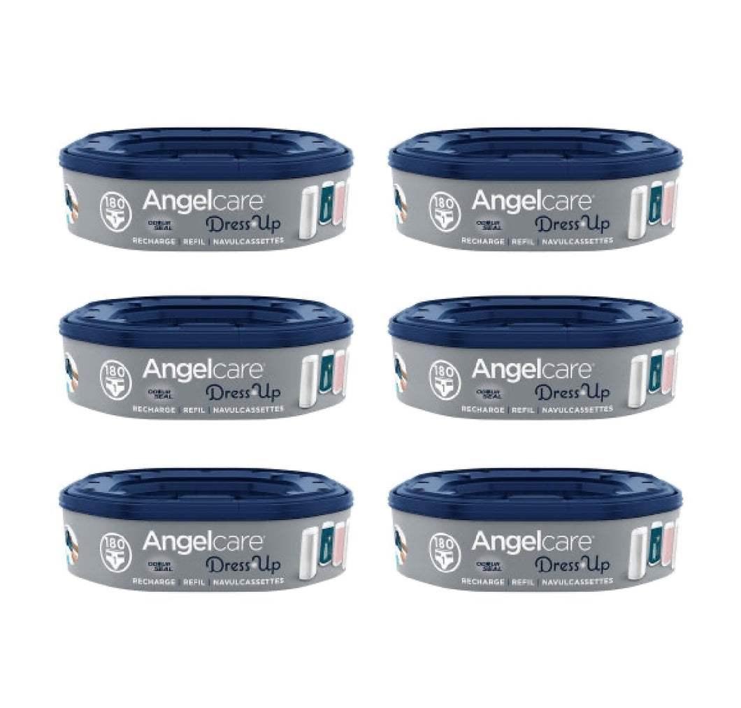 Angelcare Nappy Refill Cassettes 6pcs