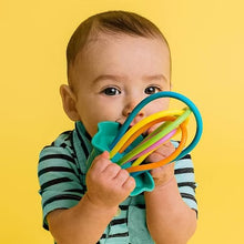 Load image into Gallery viewer, Baby Banana Squish Jellyfish Teether
