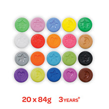 Load image into Gallery viewer, Moon Dough Creation Ultimate Colour Pack 20*84g 3yrs+
