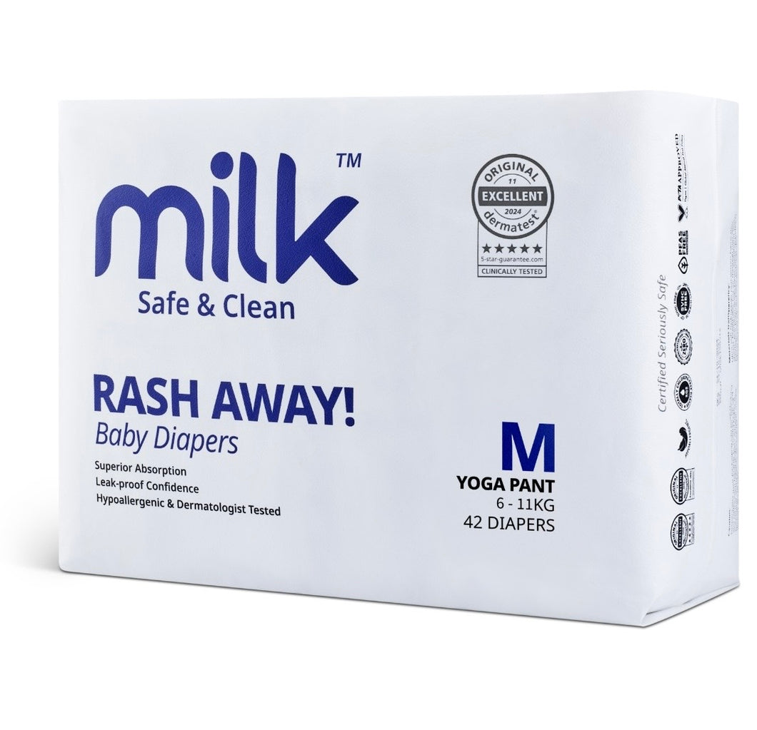 Milk Baby Diapers M YOGA pant (6-11kg) 42 diapers