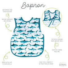 Load image into Gallery viewer, Bapron Baby Bibs Toodler 6m-3yrs
