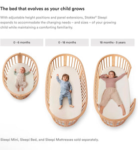 Stokke Mini / Sleepi Bed Fitted Sheet Mickey Celebratio