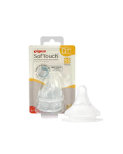 Load image into Gallery viewer, Pigeon Softouch Anti-Colic System Nipples 2pcs
