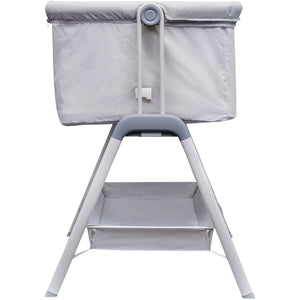 KV Snoozie Bedside Crib Grey