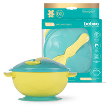 Load image into Gallery viewer, Baboo Bowl with Suction Base, Cover and Spoon 6m+
