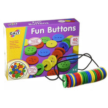 Load image into Gallery viewer, Galt Fun Buttons 40 Colourful Buttons 3-6yrs
