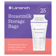 Load image into Gallery viewer, Lansinoh - Express Milk Storage Bags - 25pcs
