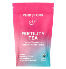 Load image into Gallery viewer, Pink Stork Fertility Tea Mint Flavor Tea-15 Sachets
